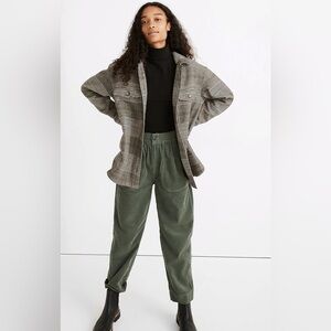 Madewell | Cohancy Heritage‎ Print Plaid Bonded Flannel Shirt-Jacket Shacket S